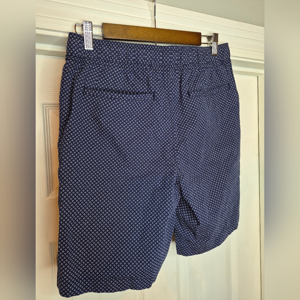 Banana Republic Navy Printed Men's Shorts - Picture 7 of 10